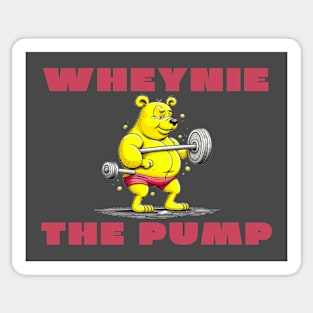 Wheynie the pump Sticker